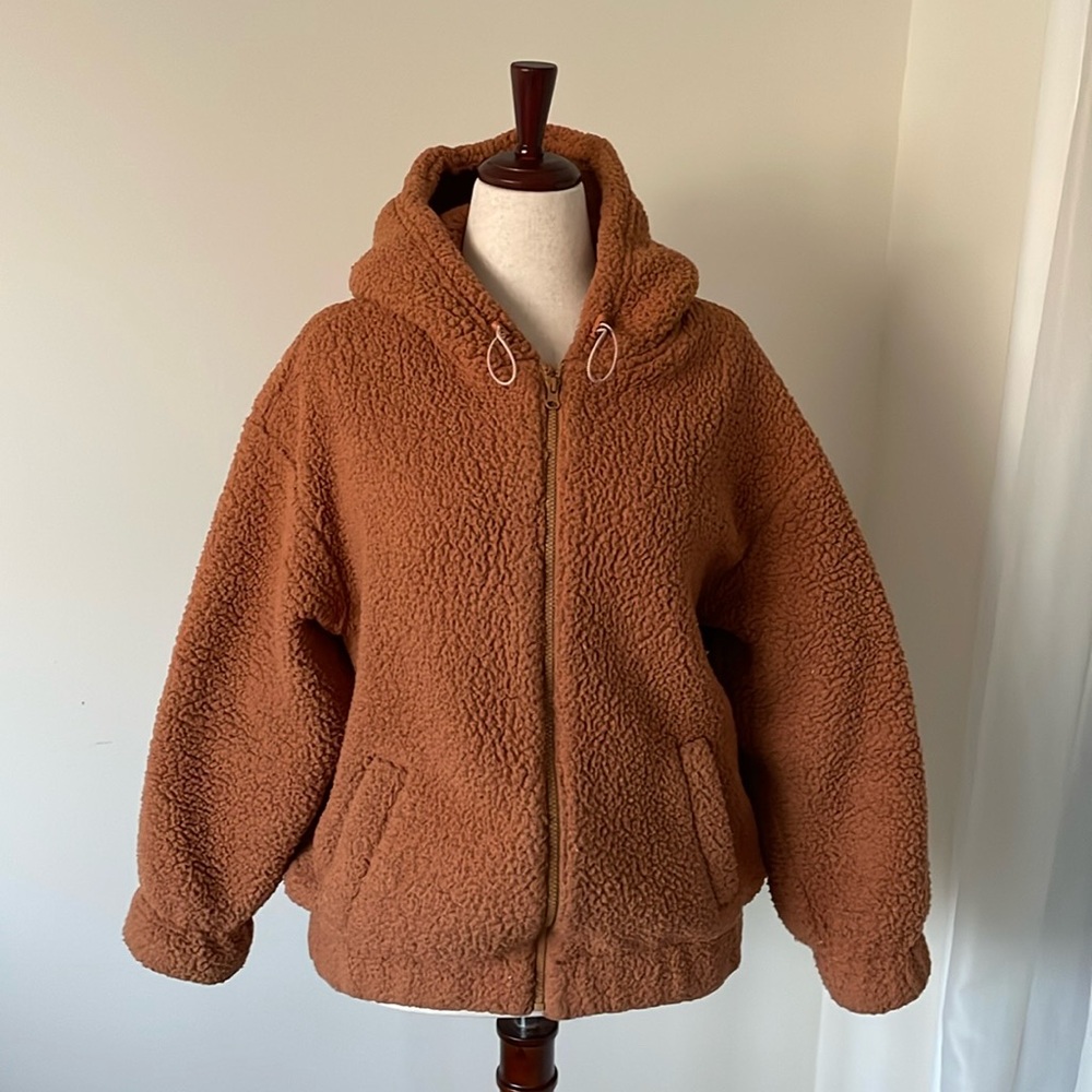 AERIE Oversized Cloud Sherpa Jacket -  XS